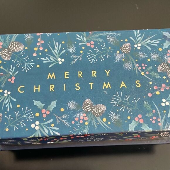 Merry Christmas small punch studio empty cranberry soap music box - Picture 8 of 8